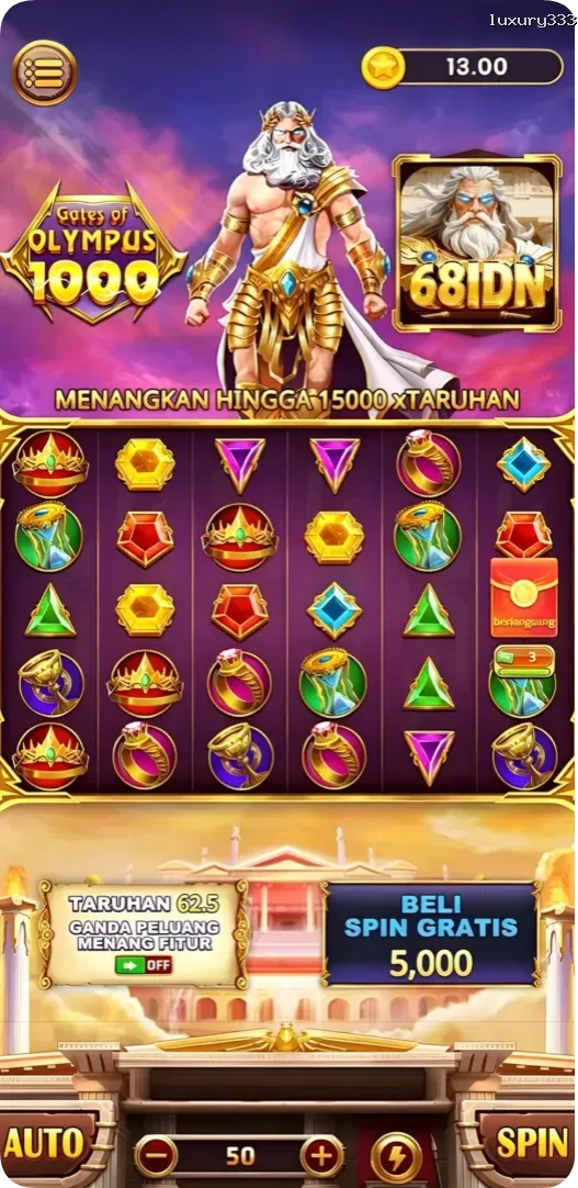 luxury333 Tangkapan Layar - APK Resmi